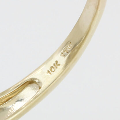 10KYG Diamond Cluster Cocktail Anniversary Ring Rennaissance Jewelry - Image 5