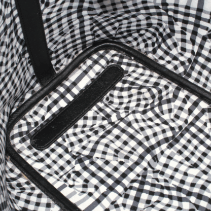 MCM Medium Black Visetos Liz Reversible Shopper Tote w/ Removable Pouch - Image 12