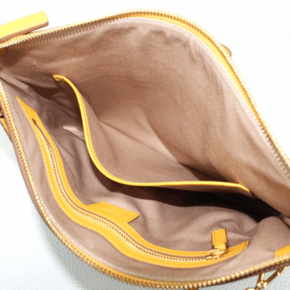 MCM Cognac Visetos Crossbody Pouch w/ Dustbag - Image 8