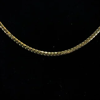 Vintage 14k Yellow Gold "S" Link Chain Necklace - 18"