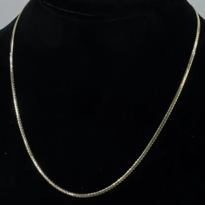 Vintage 14k Yellow Gold "S" Link Chain Necklace - 18" - Image 3