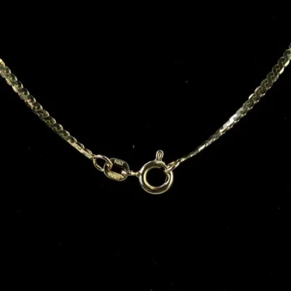 Vintage 14k Yellow Gold "S" Link Chain Necklace - 18" - Image 5