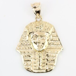 10k Yellow Gold King Tut Egyptian Pendant