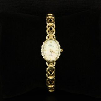 14k Yellow Gold Michael Anthony Watch