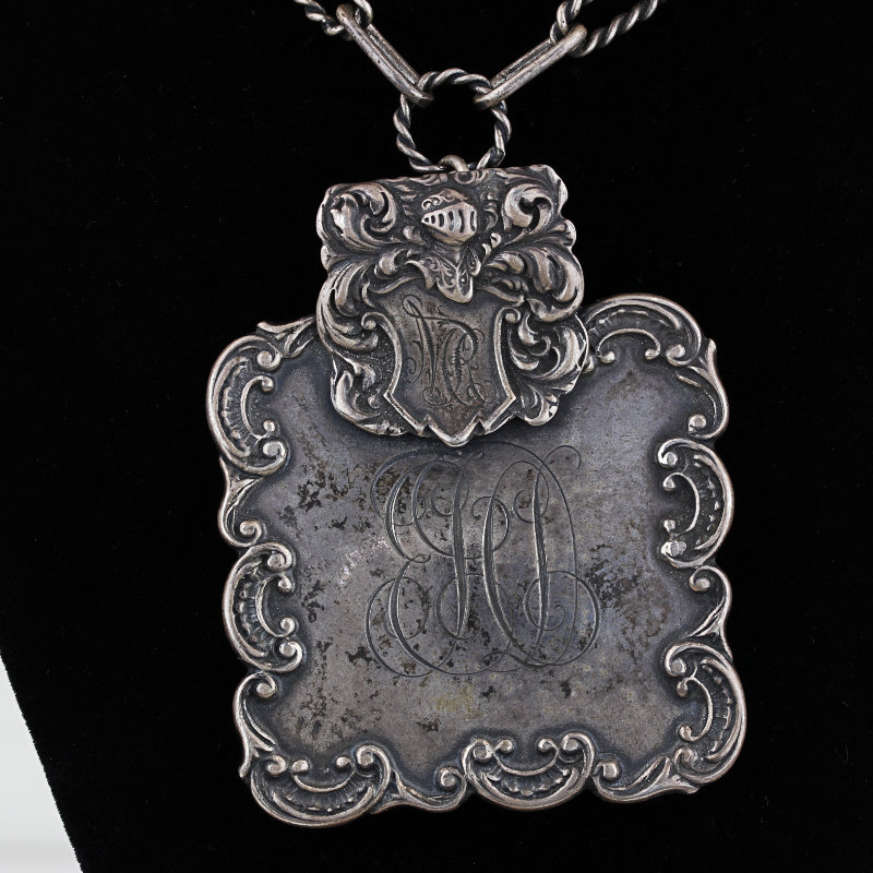 Forée Hunsicker Medalias Sterling Silver Medallion Pendant Brooch Heavy 76g Rare