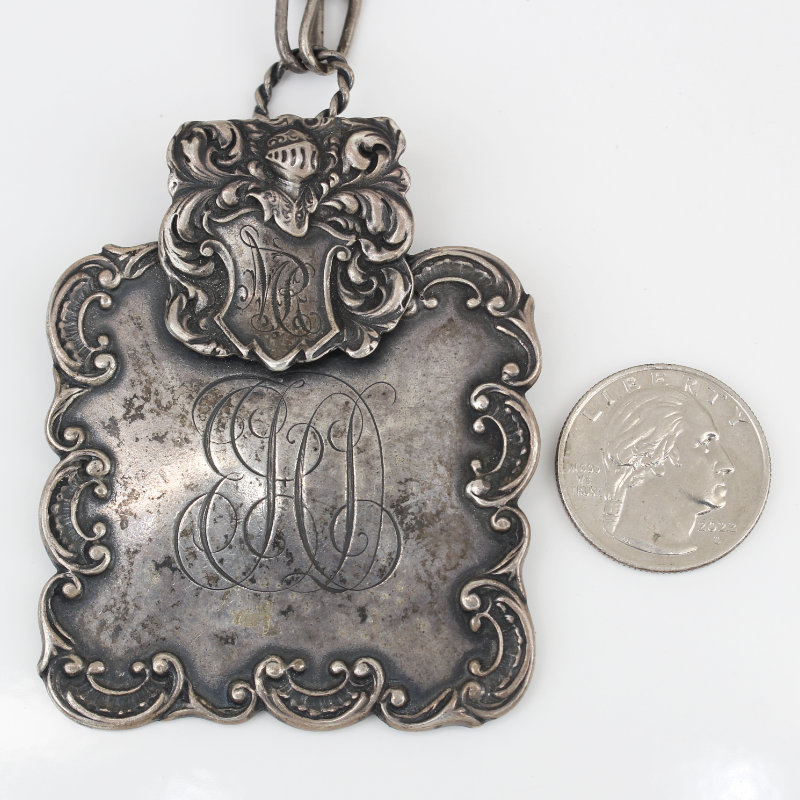 Forée Hunsicker Medalias Sterling Silver Medallion Pendant Brooch Heavy 76g Rare - Image 5