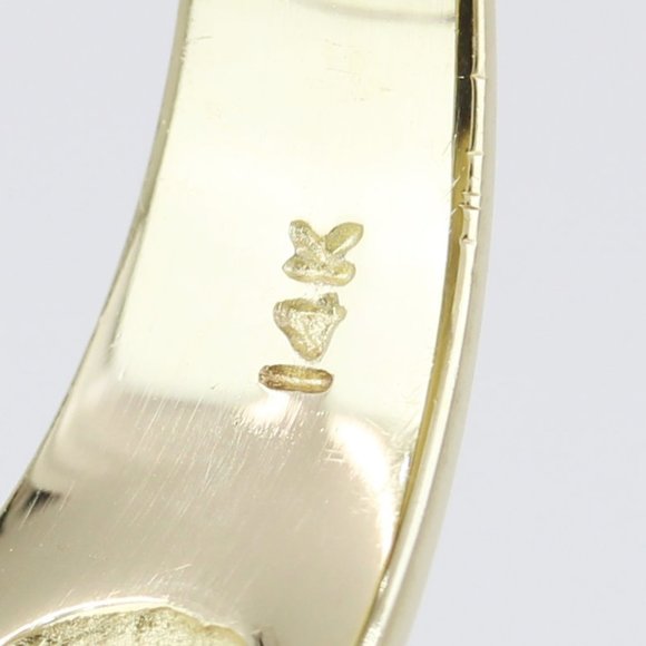 Vintage 14K Two-Tone Gold Onyx, Ruby, & CZ Horse Head Ring - Image 5