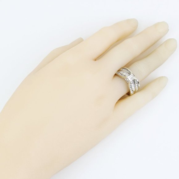 14K Yellow Gold Multi-Cut Diamond Cocktail / Anniversary Band - Image 10