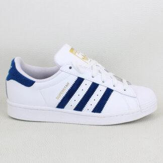 Adidas Superstar Chenille Stripes Cloud White Blue Size 5.5