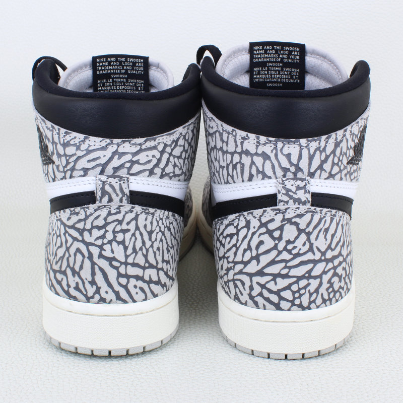 Jordan 1 Retro High OG white Cement Size 9.5 - Image 6