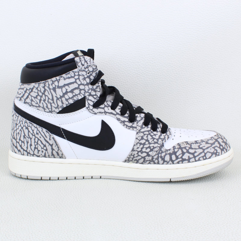 Jordan 1 Retro High OG white Cement Size 9.5 - Image 3