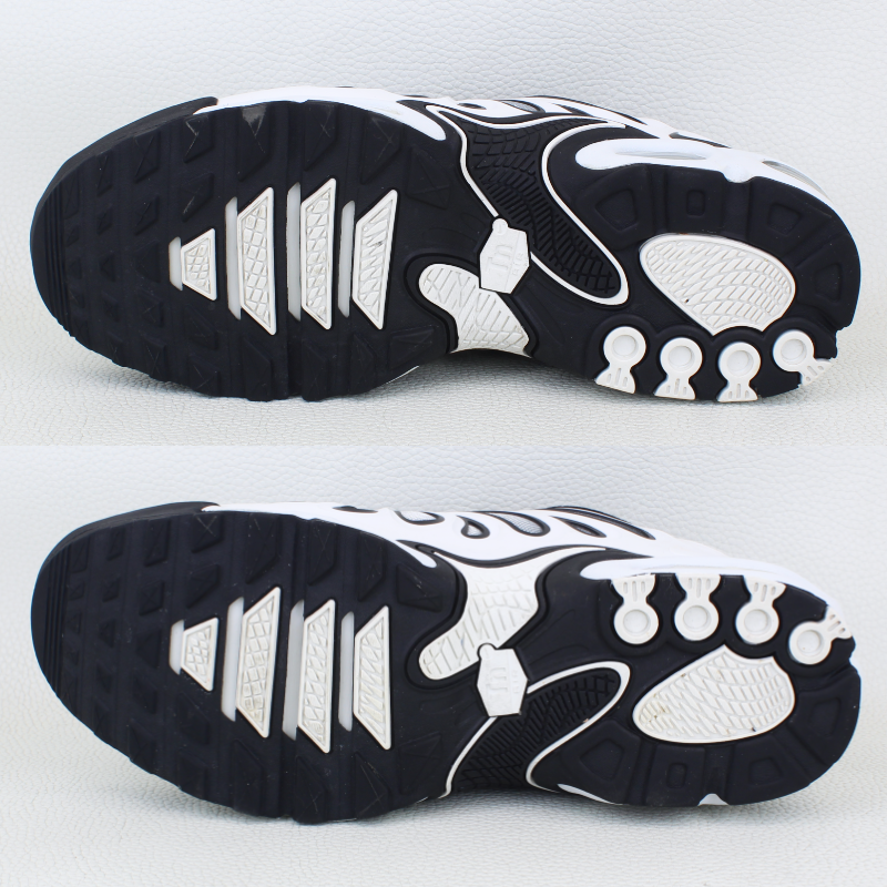 Nike Air Max Plus Drift White Silver Black Size 8 - Image 9