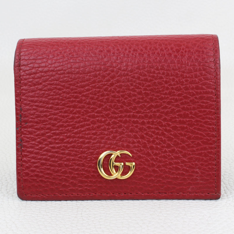Gucci GG Marmont Wallet Red