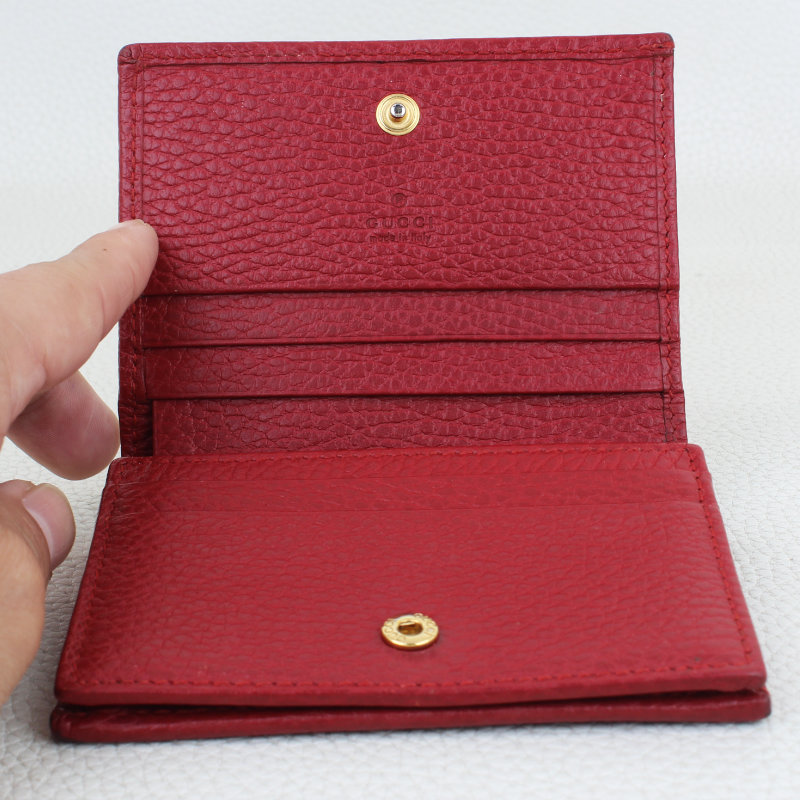 Gucci GG Marmont Wallet Red - Image 5