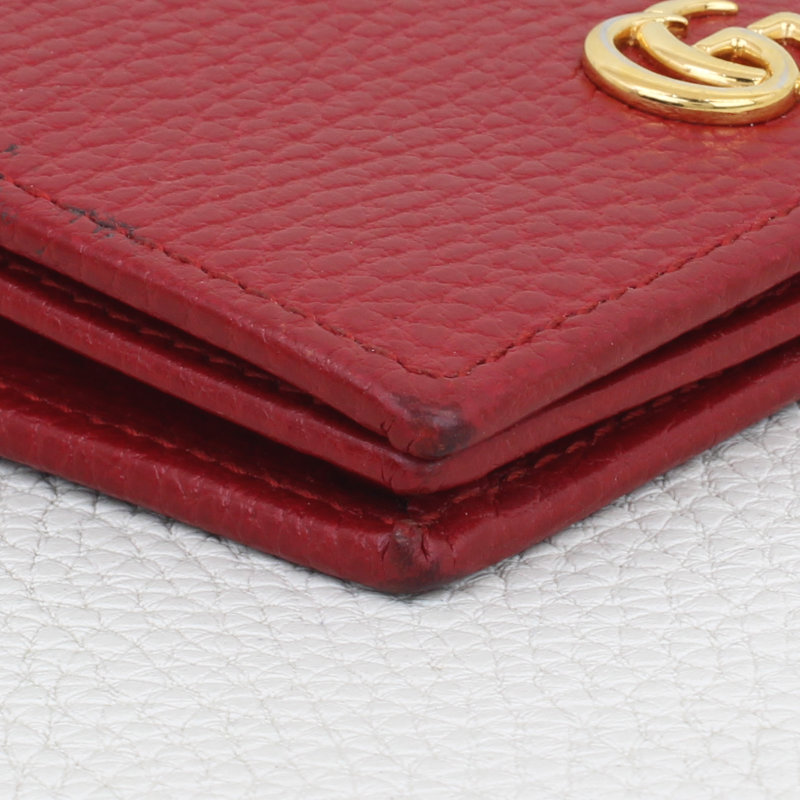 Gucci GG Marmont Wallet Red - Image 9