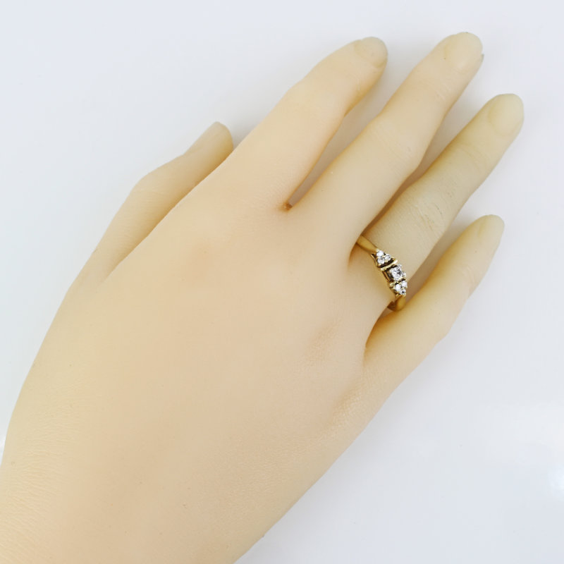 14k Yellow Gold Princess Diamond Engagement Ring by Leer Gem Ltd. - Image 8