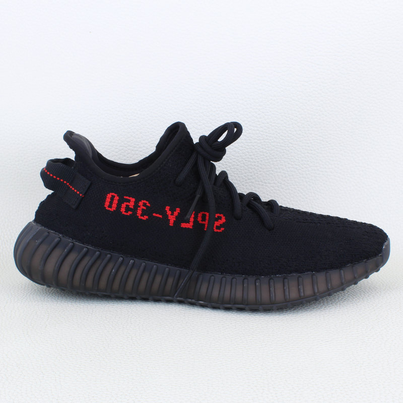 Adidas Yeezy Boost 350 V2 Black Red-Size 9.5M