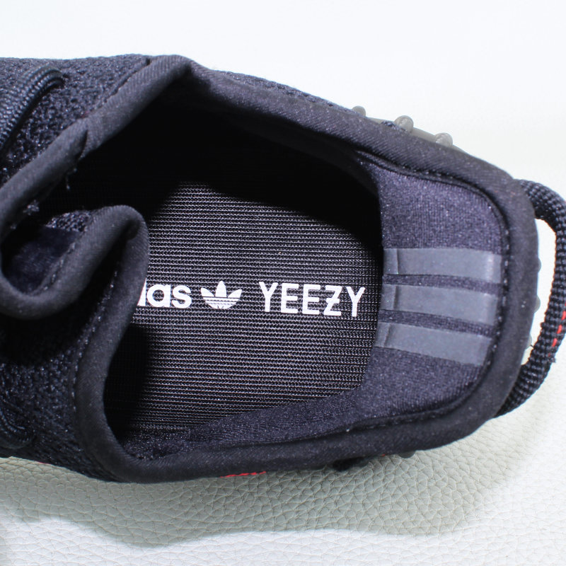 Adidas Yeezy Boost 350 V2 Black Red-Size 9.5M - Image 7