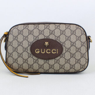 Gucci GG Supreme Monogram Web Neo Vintage Shoulder Bag