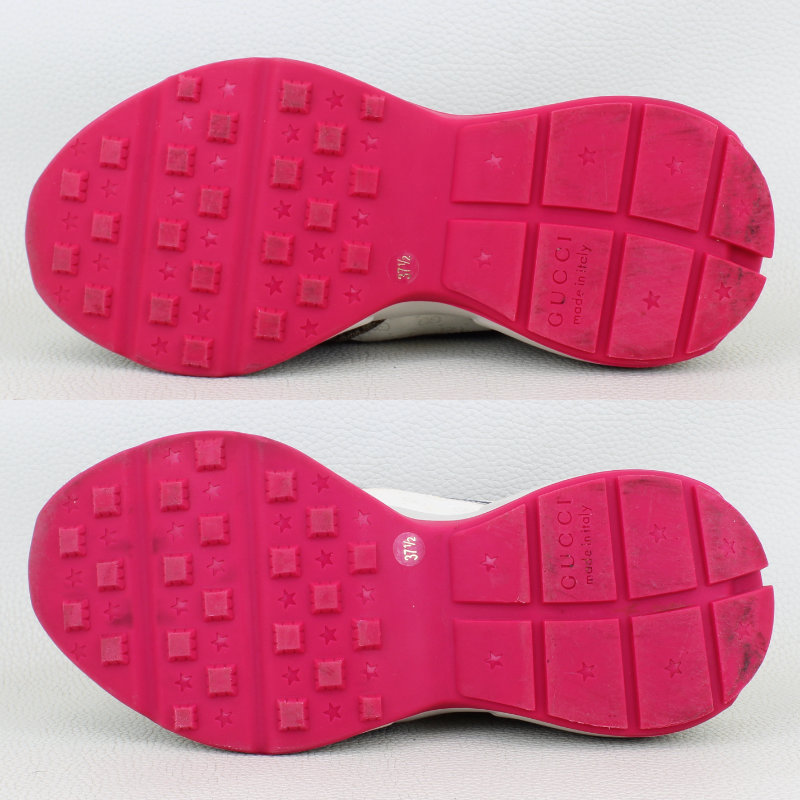 Gucci GG Supreme Mixed Monogram Rhyton Sneakers. Size 37/7.5U.S - Image 9