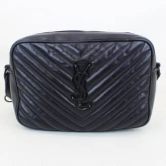 Saint Laurent Matelassé Monogram Lou Camera Bag