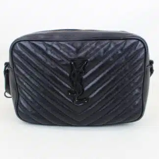 Saint Laurent Matelassé Monogram Lou Camera Bag