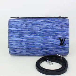 Louis Vuitton Epi Clery Denim Handbag