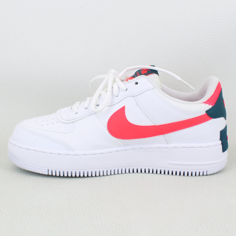Nike Air Force 1 Low Shadow White Solar Red (Women's)-Size 9.5W/8M - Image 2