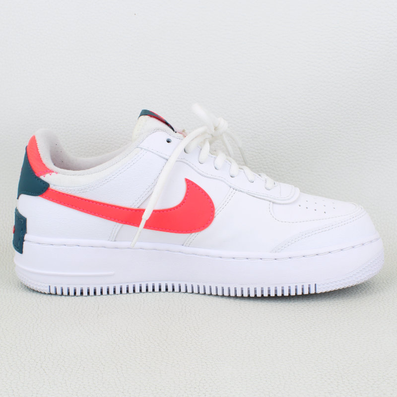 Nike Air Force 1 Low Shadow White Solar Red (Women's)-Size 9.5W/8M - Image 4