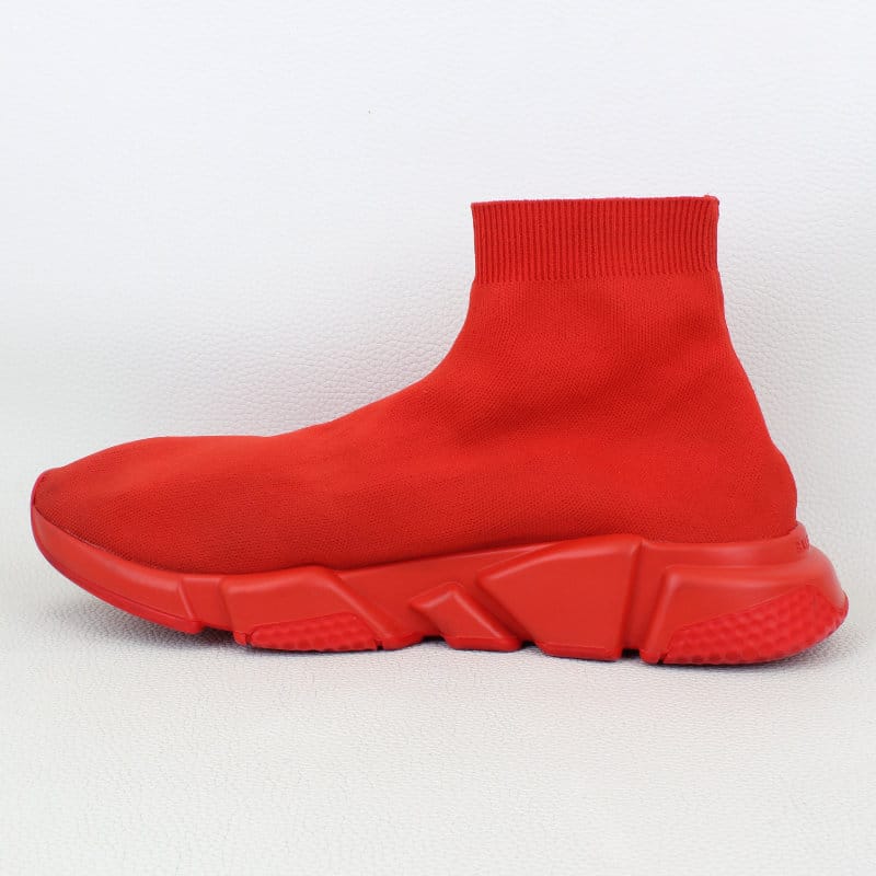 Balenciaga Speed Trainers 2.0 Knit High Top Red-Size 46EU/13US - Image 2