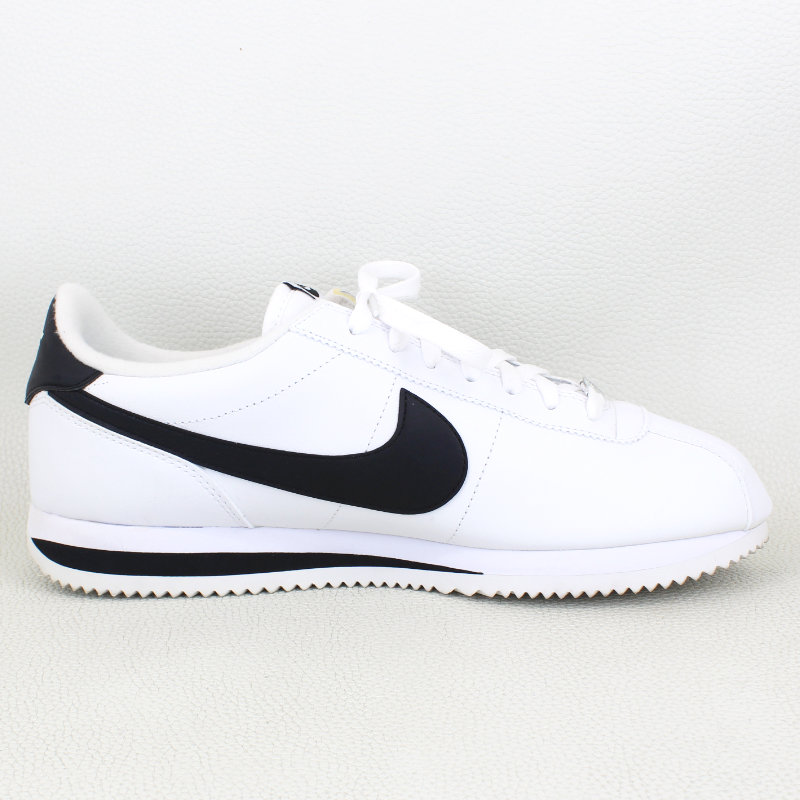 Nike Cortez Basic Leather White Black (2017) -Size 11M - Image 4