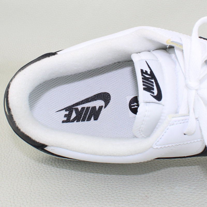 Nike Cortez Basic Leather White Black (2017) -Size 11M - Image 6